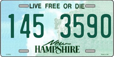 NH license plate 1453590