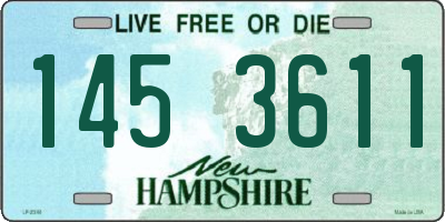 NH license plate 1453611
