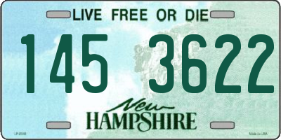 NH license plate 1453622
