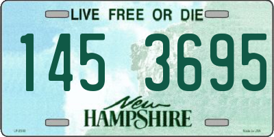 NH license plate 1453695