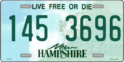 NH license plate 1453696
