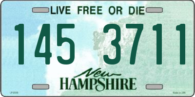 NH license plate 1453711