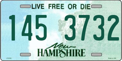 NH license plate 1453732