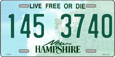 NH license plate 1453740