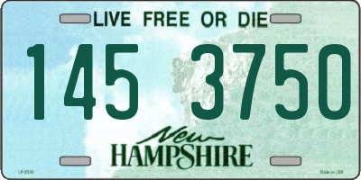 NH license plate 1453750
