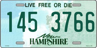 NH license plate 1453766