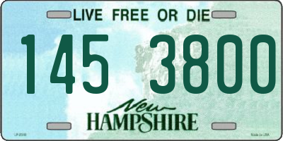 NH license plate 1453800