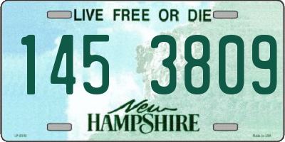 NH license plate 1453809