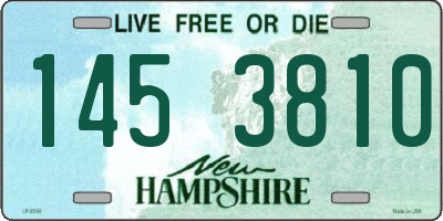 NH license plate 1453810