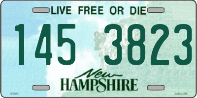 NH license plate 1453823