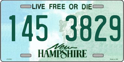 NH license plate 1453829