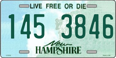 NH license plate 1453846