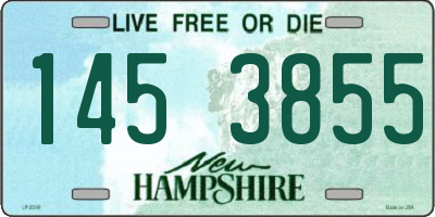 NH license plate 1453855