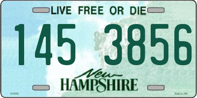 NH license plate 1453856
