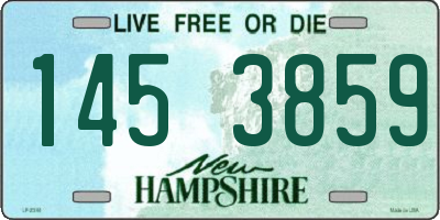 NH license plate 1453859