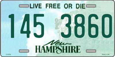 NH license plate 1453860