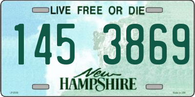 NH license plate 1453869