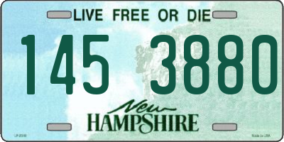 NH license plate 1453880