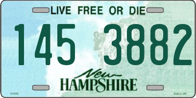 NH license plate 1453882