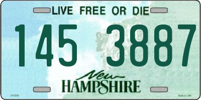 NH license plate 1453887