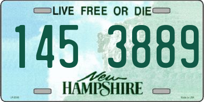 NH license plate 1453889