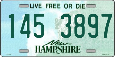 NH license plate 1453897