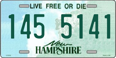 NH license plate 1455141