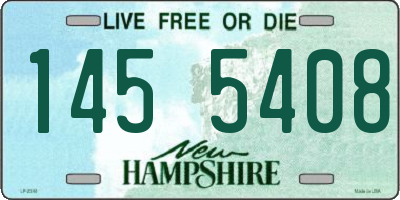 NH license plate 1455408