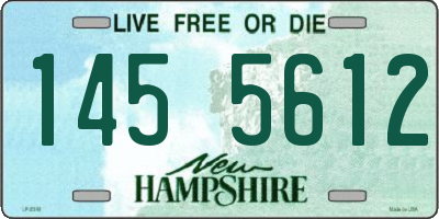 NH license plate 1455612