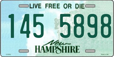 NH license plate 1455898