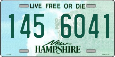 NH license plate 1456041
