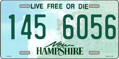 NH license plate 1456056