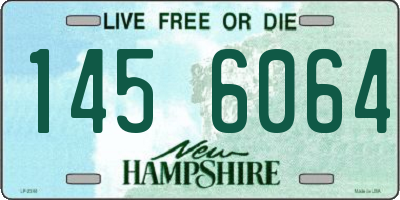 NH license plate 1456064