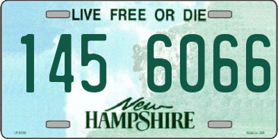 NH license plate 1456066