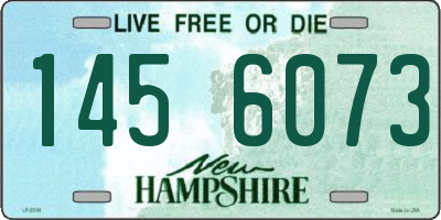 NH license plate 1456073