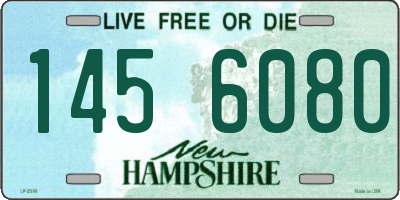 NH license plate 1456080