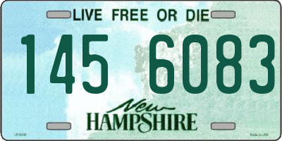 NH license plate 1456083