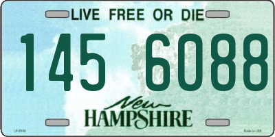 NH license plate 1456088