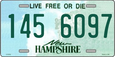 NH license plate 1456097