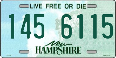 NH license plate 1456115