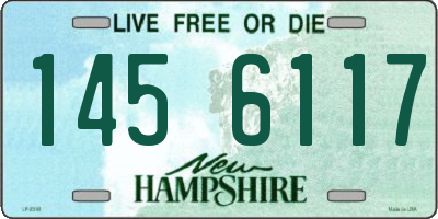 NH license plate 1456117