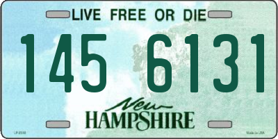 NH license plate 1456131