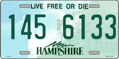 NH license plate 1456133