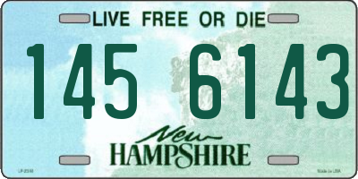 NH license plate 1456143