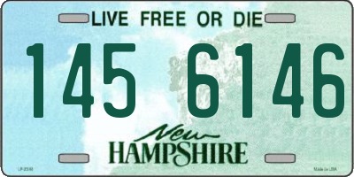 NH license plate 1456146