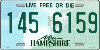 NH license plate 1456159