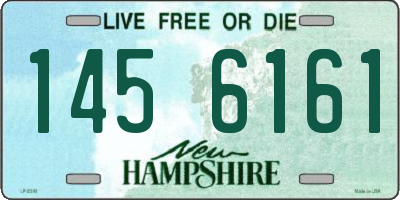 NH license plate 1456161