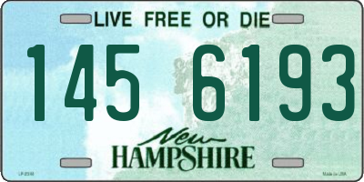 NH license plate 1456193