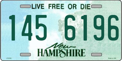 NH license plate 1456196