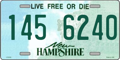 NH license plate 1456240